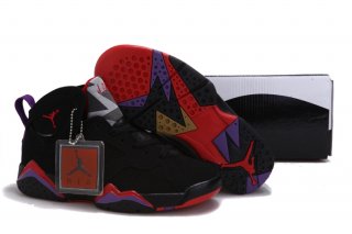 Air Jordan 7 Pourpre Rouge Noir