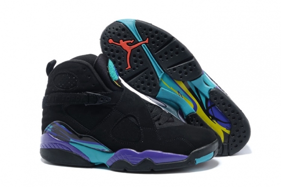 Air Jordan 8 Noir Pourpre