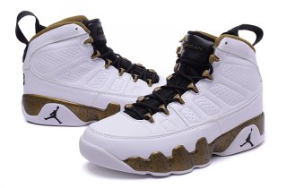 Air Jordan 9 Blanc Noir Marron