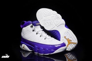 Air Jordan 9 Blanc Pourpre