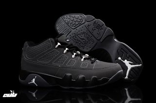 Air Jordan 9 Gris Blanc Noir