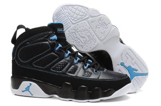 Air Jordan 9 Noir Blanc Bleu