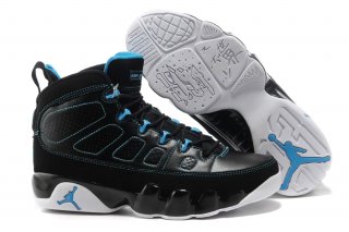 Air Jordan 9 Noir Bleu Blanc