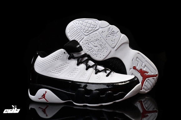 Air Jordan 9 Rouge Blanc Noir