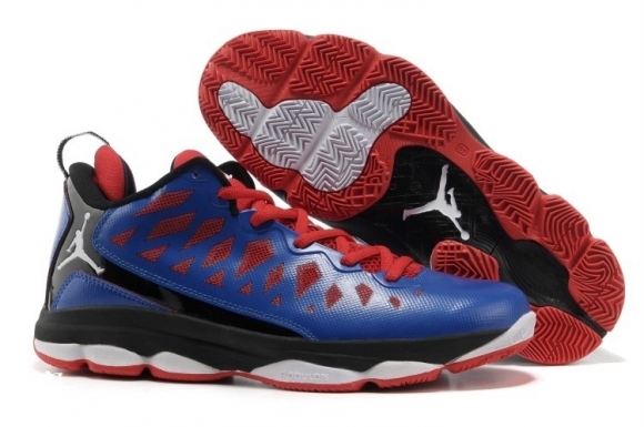 Air Jordan Chris Paul 6 Noir Bleu Rouge