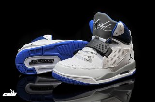 Air Jordan Flight Blanc Bleu