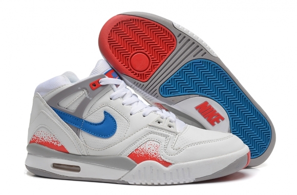 Air Tech Challenge Bleu Blanc Orange