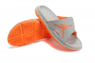 Jordan Hydro Claquette Blanc Orange