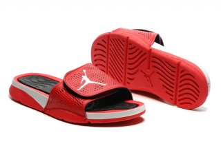 Jordan Hydro Claquette Noir Blanc Rouge