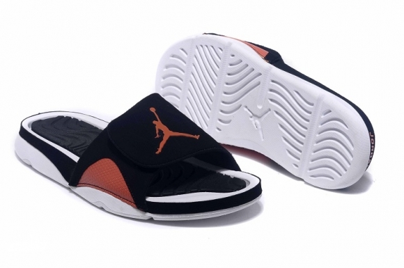 Jordan Hydro Claquette Noir Orange