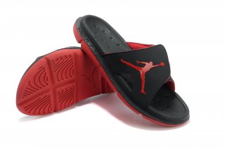 Jordan Hydro Claquette Rouge Noir