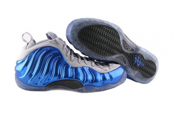 Nike Air Foamposite Gris Bleu