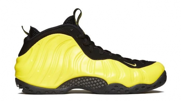 Nike Air Foamposite Jaune Noir