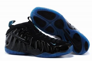 Nike Air Foamposite Noir Bleu