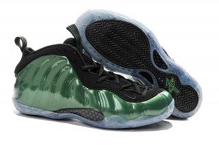 Nike Air Foamposite Noir Vert Blanc
