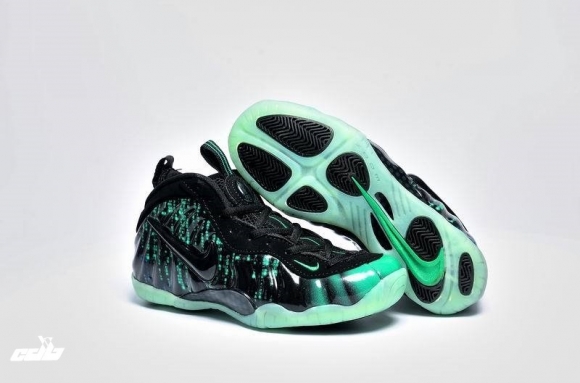 Nike Air Foamposite Noir Vert