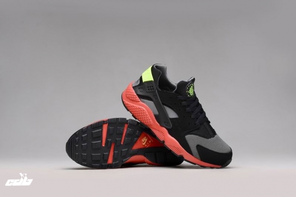 Nike Air Huarache Noir Rouge