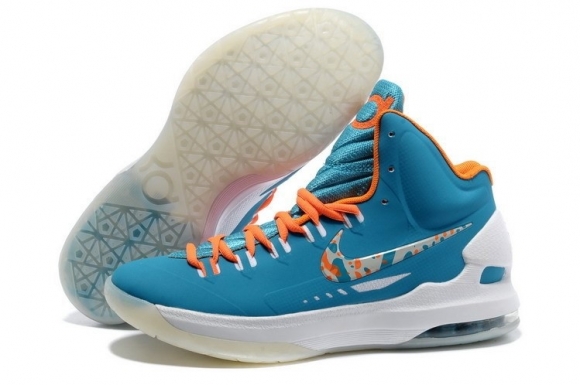 Nike KD 5 Bleu Orange