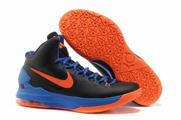 Nike KD 5 Noir Bleu Orange