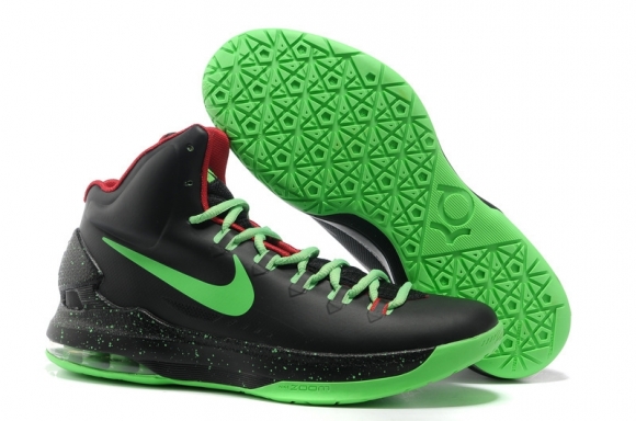 Nike KD 5 Noir Orange Vert