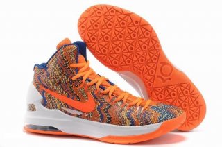 Nike KD 5 Orange Bleu