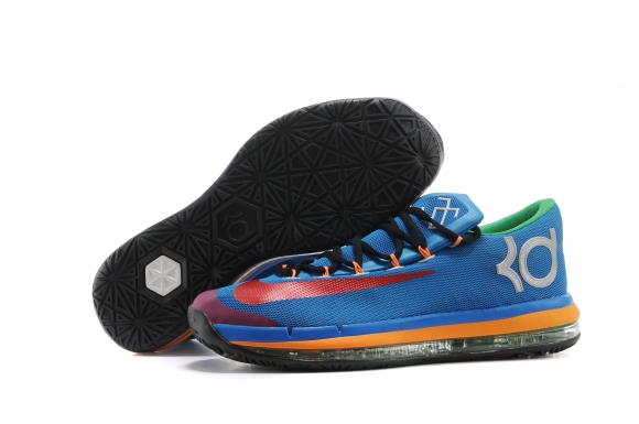 Nike KD 6.5 Bleu Rouge Jaune