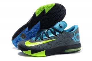 Nike KD 6 Noir Bleu Gris