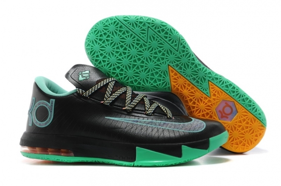 Nike KD 6 Vert Noir