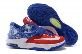 Nike KD 7 Bleu Blanc Rouge