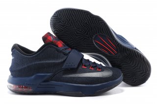 Nike KD 7 Foncé Bleu Noir