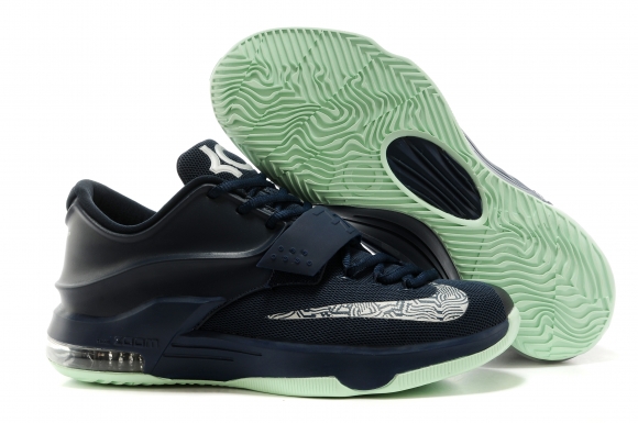 Nike KD 7 Foncé Bleu Vert