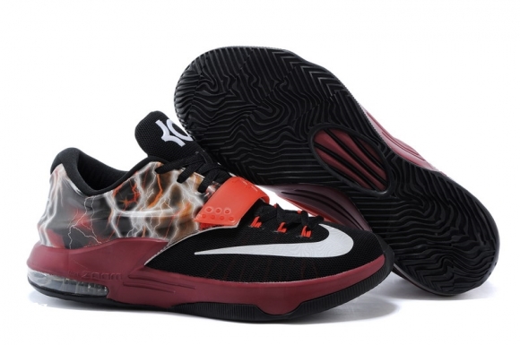 Nike KD 7 Foncé Rouge Noir