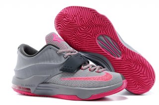 Nike KD 7 Gris Rose Rouge