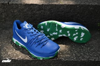 Nike KD 8 Bleu Blanc Vert