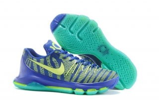 Nike KD 8 Bleu Fluorescent Vert