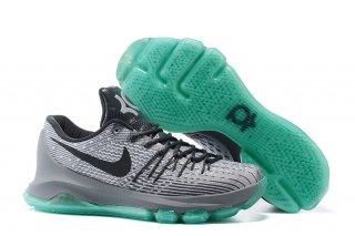 Nike KD 8 Gris Noir Vert