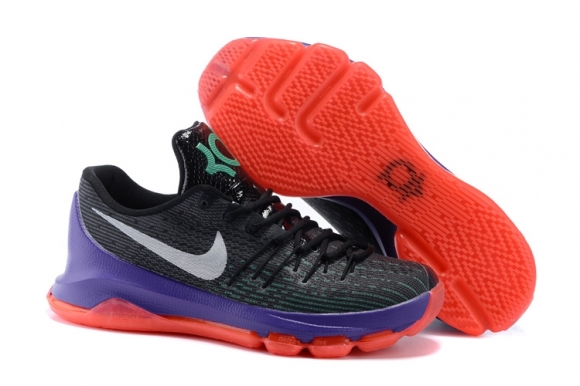 Nike KD 8 Rouge Noir Orange