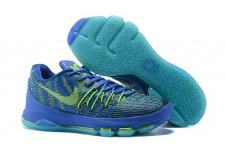 Nike KD 8 Vert Bleu