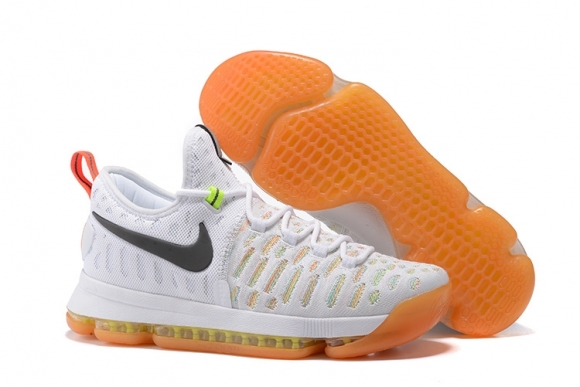 Nike KD 9 Blanc Jaune