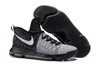 Nike KD 9 Blanc Noir Gris