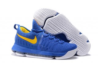 Nike KD 9 Bleu Jaune