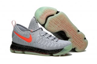 Nike KD 9 Gris Noir Rouge