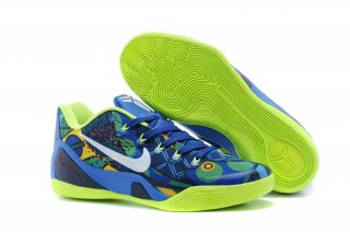Nike Kobe 9 Elite Bleu Vert