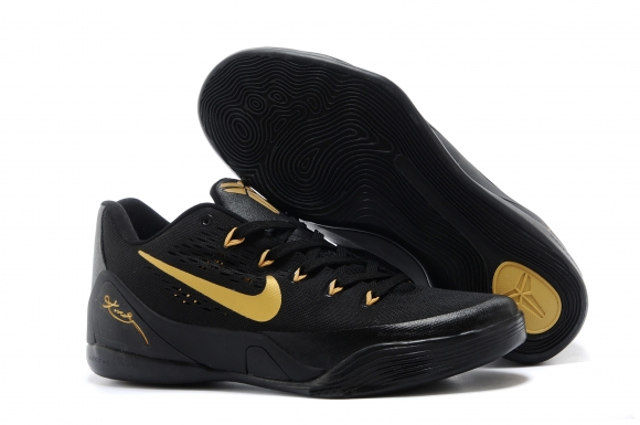 Nike Kobe 9 Elite Noir Or