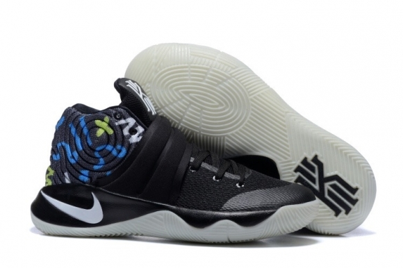 Nike Kyrie Irving 2 Noir Blanc Bleu