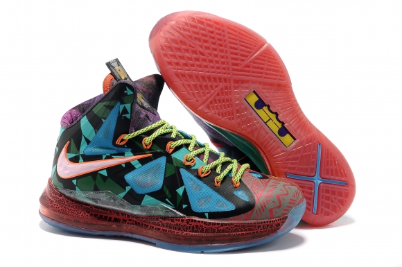 Nike Lebron 10 Multicolore