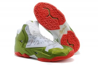 Nike Lebron 11 Blanc Or