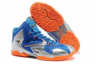 Nike Lebron 11 Bleu Argent