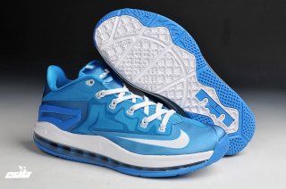 Nike Lebron 11 Bleu Blanc