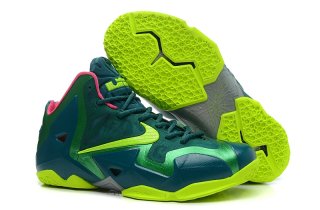 Nike Lebron 11 Foncé Vert